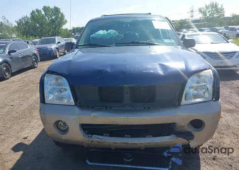 2004 Mercury Mountaineer из США, поврежденный, VIN 4M2ZU86E64UJ18902